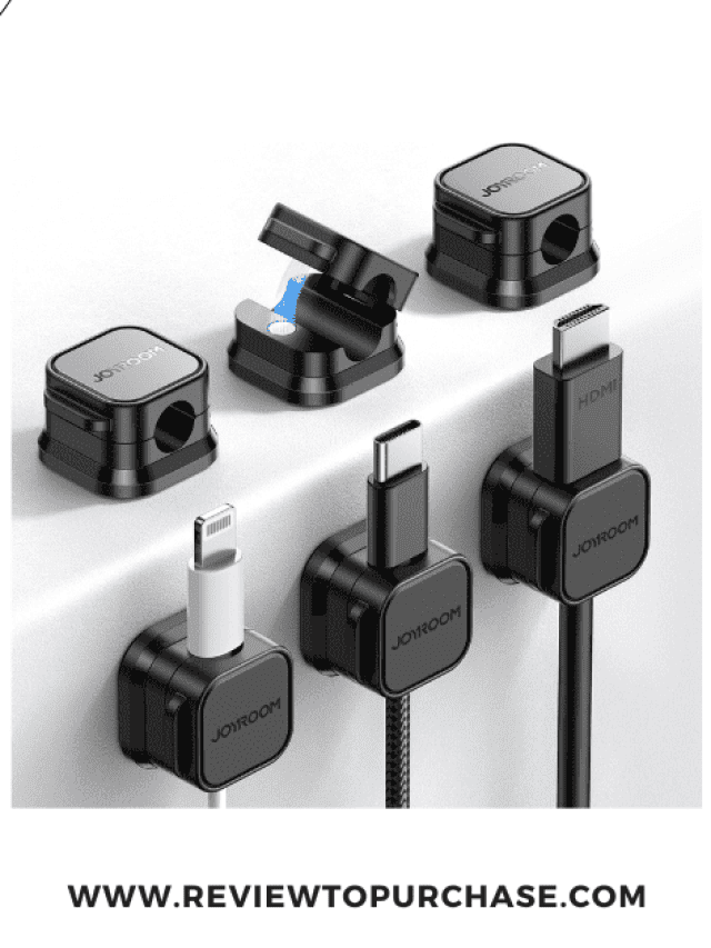 JOYROOM MAGNETIC CABLE CLIPS SMOOTH ADJUSTABLE